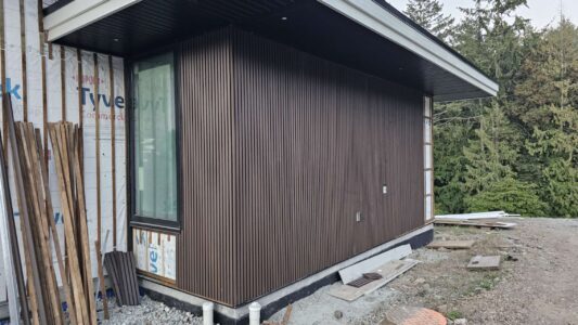 Composiet gevelbekleding Rhombus Walnoot - Afbeelding 3