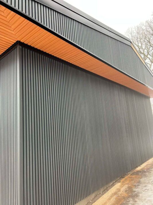 Composiet gevelbekleding Rhombus Zwart - Afbeelding 3
