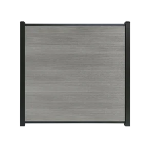 composiet schutting grijs