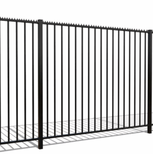 Spijlen hekwerk met punt