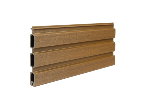 Composiet schutting Rhombus teak - Afbeelding 12