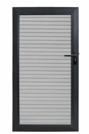 Composiet Tuindeur Rhombus Grijs