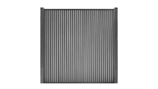 composiet schutting verticaal