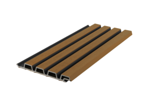 Composiet bicolour gevelbekleding