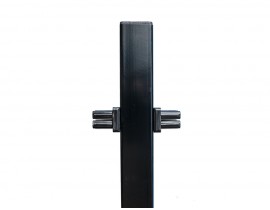 Tussenpaal vierkant compleet