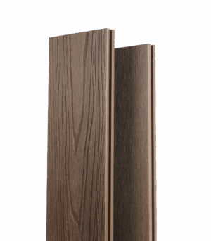 Composiet vlonderplank Walnoot