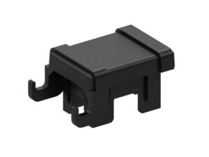 Paalkap rechthoek 60x40mm met haak