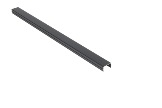 Aluminium composiet schutting paal compleet - Afbeelding 3
