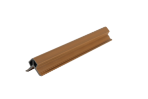 Hoekprofiel Composiet gevelbekleding Teak