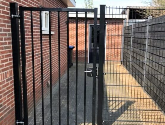 enkele spijlenpoort glad