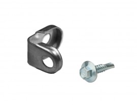 Poortpaal bevestiging