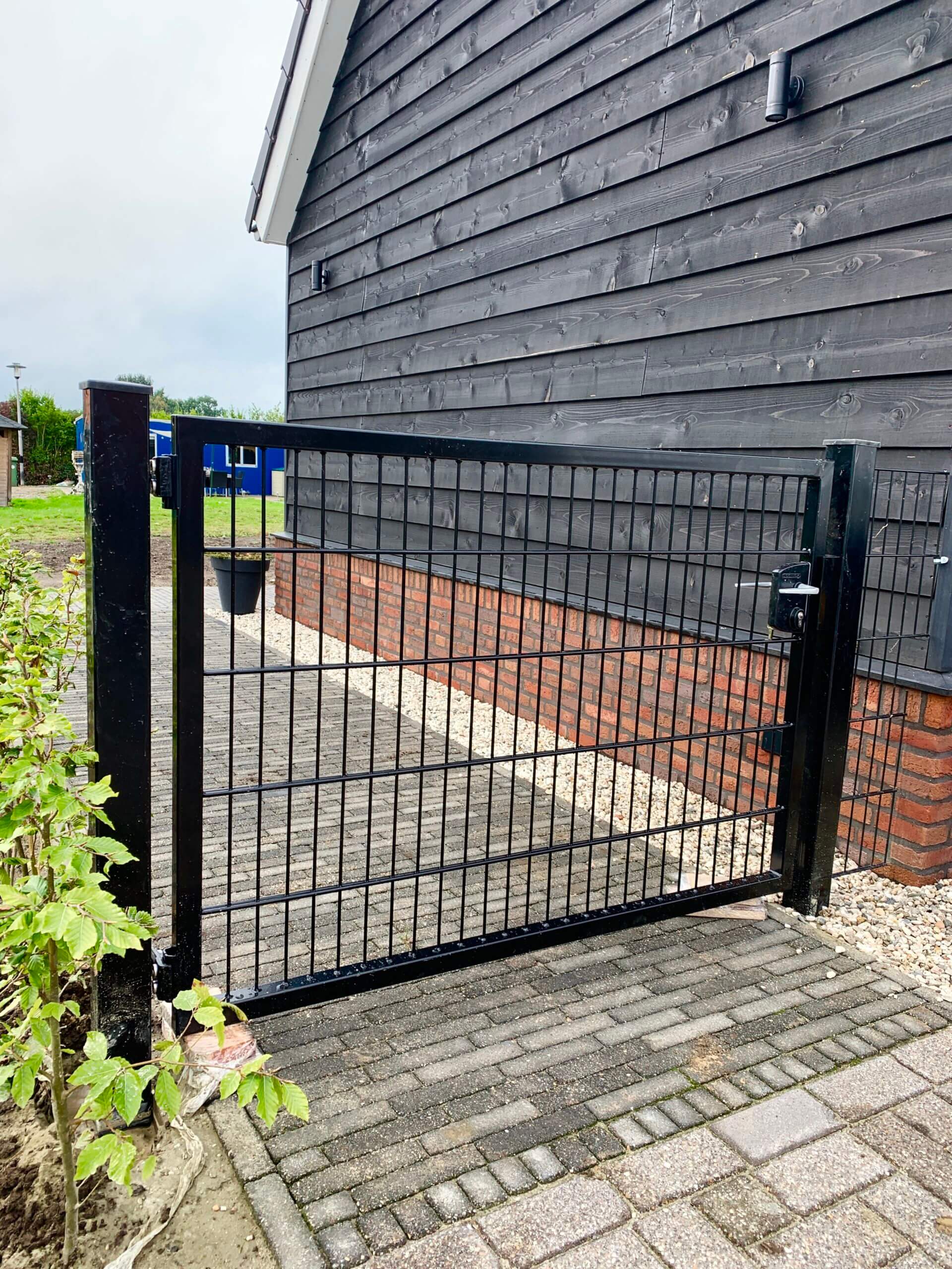 opraken toeter Groene achtergrond Looppoort Dubbelstaafmat 8/6/8 | MT Hekwerken