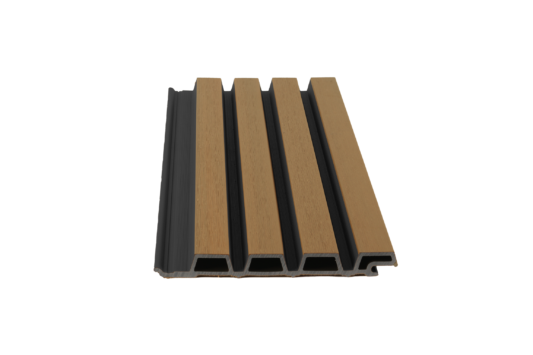 Composiet gevelbekleding Rhombus Teak/zwart - Afbeelding 5